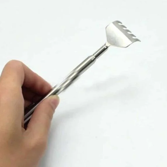 Stainless-Portable-Extendable-Handy-Pocket-Pen-Clip-Back-Scratcher