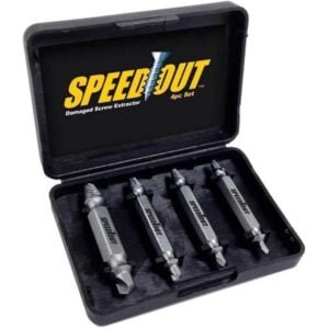 4pcs/set Speed Out Core Drill Screw extractor Remover Drill