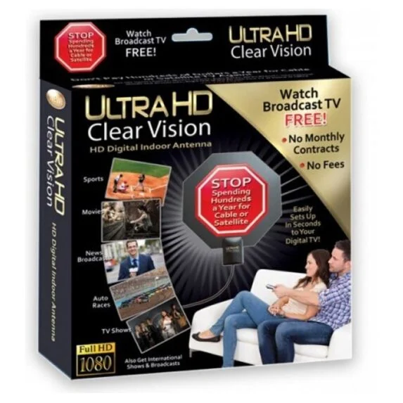 Clear Vision Ultra HD Digital Antenna