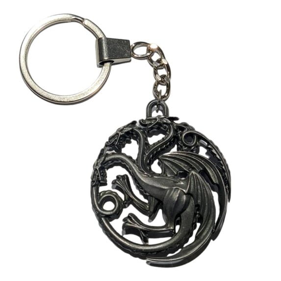 Game Of Thrones Targaryen Metal Keychain