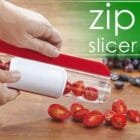 Manual Plastic Zip Cherry Grapes Small Fruit Food Slicer Multifunctional Kitchen Salad Slicer