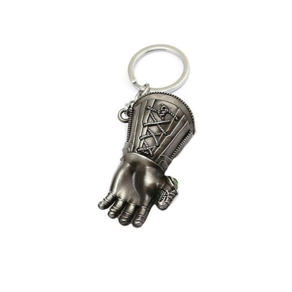 Thanos Infinity Stones Glove Metal Keychain