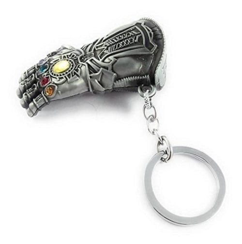 Thanos Infinity Stones Glove Metal Keychain