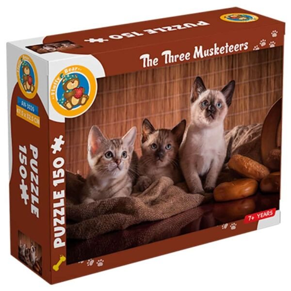 The Three Musketeers Puzzle – 150 Pieces