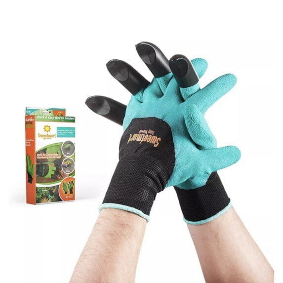 Garden Genie Gloves with Claws Waterproof Gardening Gloves For Digging and Planting, Best Gardening Gifts for Women and Men[2 Pairs