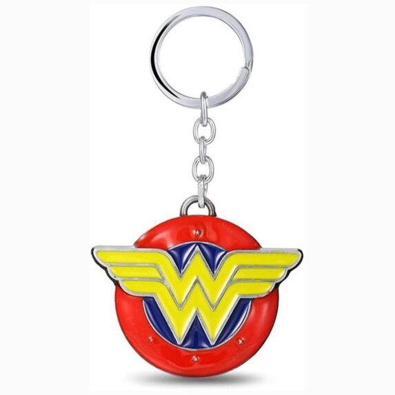 Wonder Woman Logo Metal Keychain