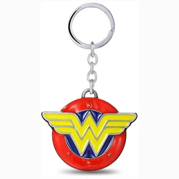 Wonder Woman Logo Metal Keychain