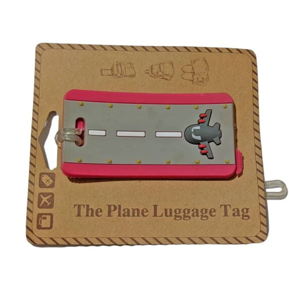The Plane Soft PVC Travel Luggage Tag