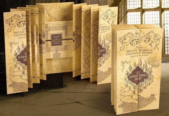 Harry Potter Film Replica - Marauders Map
