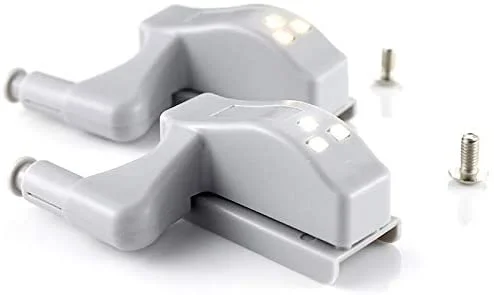 Inner Hinge LED Sensor Night Light Cabinet Wardrobe Door Switch Lamp