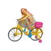 Bicycle Competition Moving Singing Doll Electric Toy For Girls