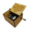 Special Edition Harry Potter Heart Engraved wooden music box