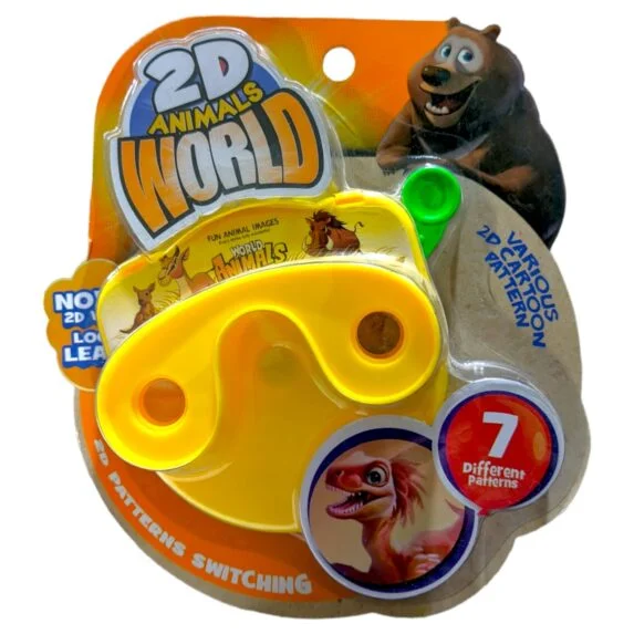 2D Animals World Vision Glasses Toy