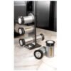 Zevgo Zero Gravity 6-Canister Magnetic Spice Stand
