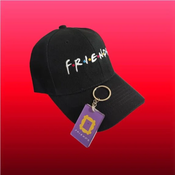 Friends Cap And Keychain